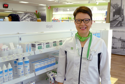 Arja Raatikainen Iisalmen keskusapteekki